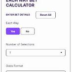 each way calculator bet